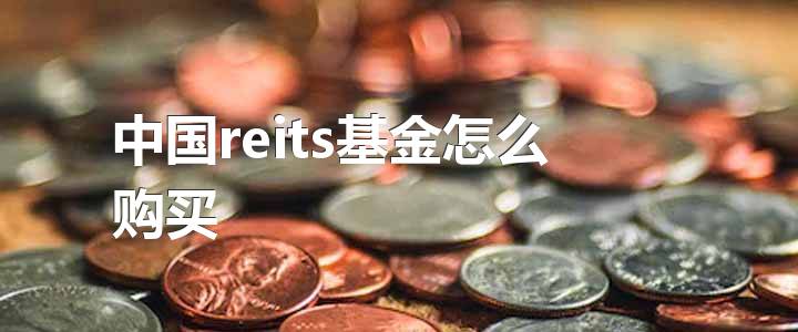 中国reits基金怎么购买